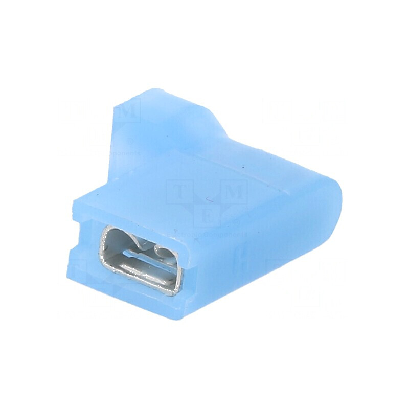 Terminal plat 4,8mm 0,8mm mamă pentru cablu 1,5÷2,5mm2 crimpat | Electronic-mag.ro | Componente Electronice