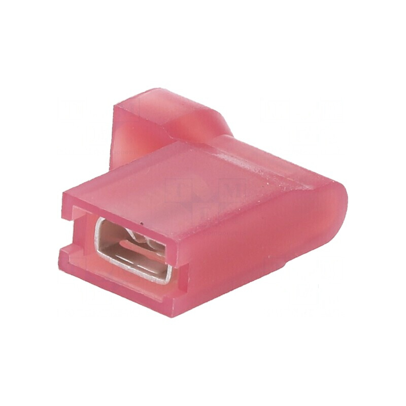 Terminal plat 4,8mm mamă crimpat cablu 0,75-1,5mm² | Electronic-mag.ro | Componente Electronice