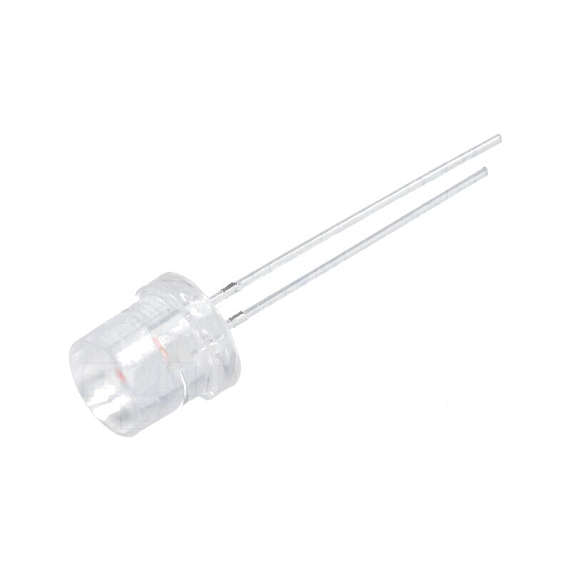 LED 8mm roz 500-750mcd 140° plat cu număr de term: 2 | Electronic-mag.ro | Componente Electronice