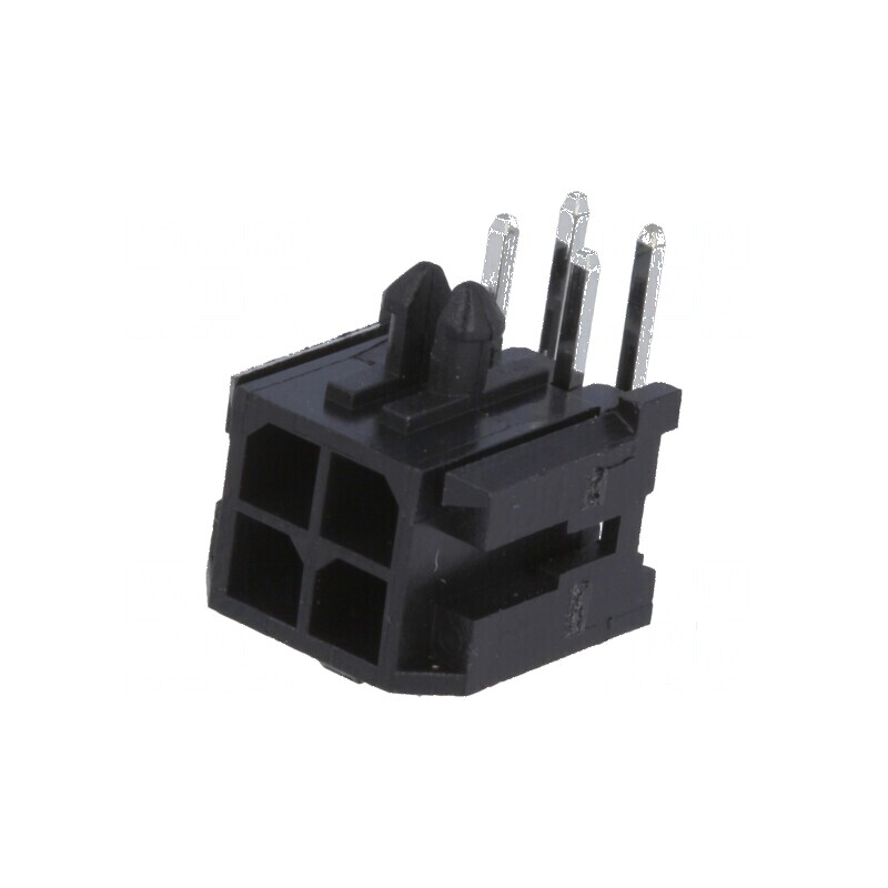 Conector cablu-placă soclu tată 3mm PIN 4 THT 5A 10mΩ | Electronic-mag.ro | Componente Electronice