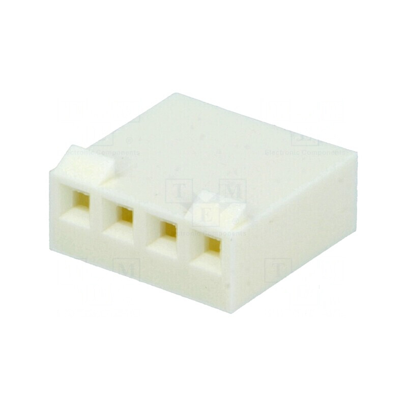 Conector cablu-placă mufă mamă KK 396 3,96mm 4 PIN | Electronic-mag.ro | Componente Electronice