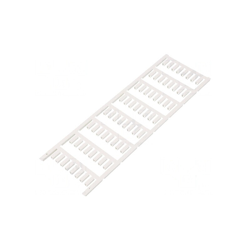 Markere poliamidă 66 albă 3÷3,7mm -40÷100°C prin orificiu SF | Electronic-mag.ro | Componente Electronice
