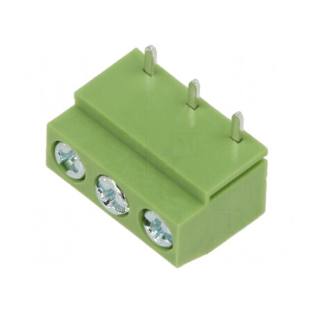 Regletă de conexiuni PCB 5mm, 3 piste | Electronic-mag.ro | Componente Electronice