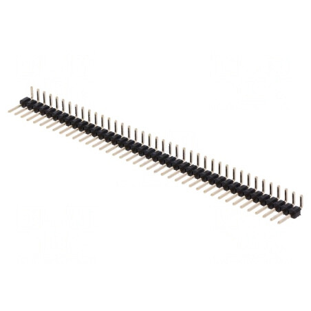 Conector şiruri pini tată 40 pini unghi 90° THT | Electronic-mag.ro | Componente Electronice
