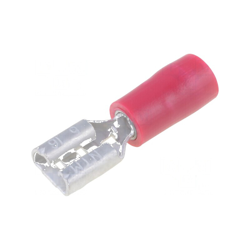 Terminal plat 4,8mm 0,5mm mamă crimpat cablu 0,75÷1,25mm2 | Electronic-mag.ro | Componente Electronice