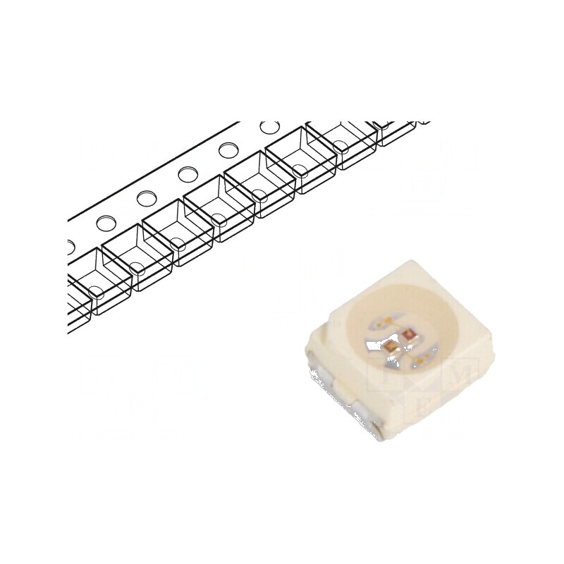 Bec LED SMD 3528 PLCC3 Roșu/Verde 3,5x2,8x1,75mm 120° 10mA | Electronic-mag.ro | Componente Electronice Bec LED SMD 3528 PLCC3 Roșu/Verde 3,5x2,8x1,75mm 120° 10mA | Electronic-mag.ro | Componente Electronice