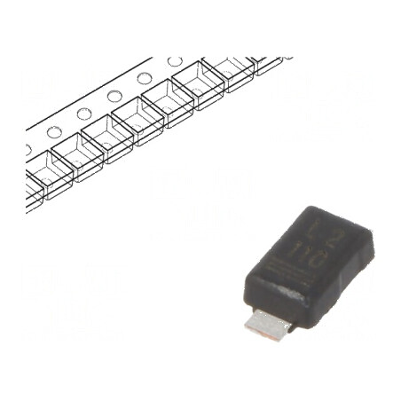 Diodă Schottky SMD 100V 1A DO219AB pentru redresoare - rolă/bandă | Electronic-mag.ro | Componente Electronice