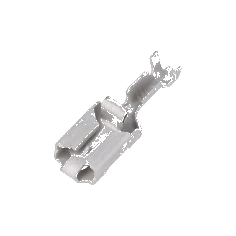 Terminal plat 6,3mm mamă 0,5÷1,5mm2 crimpat pe cablu | Electronic-mag.ro | Componente Electronice