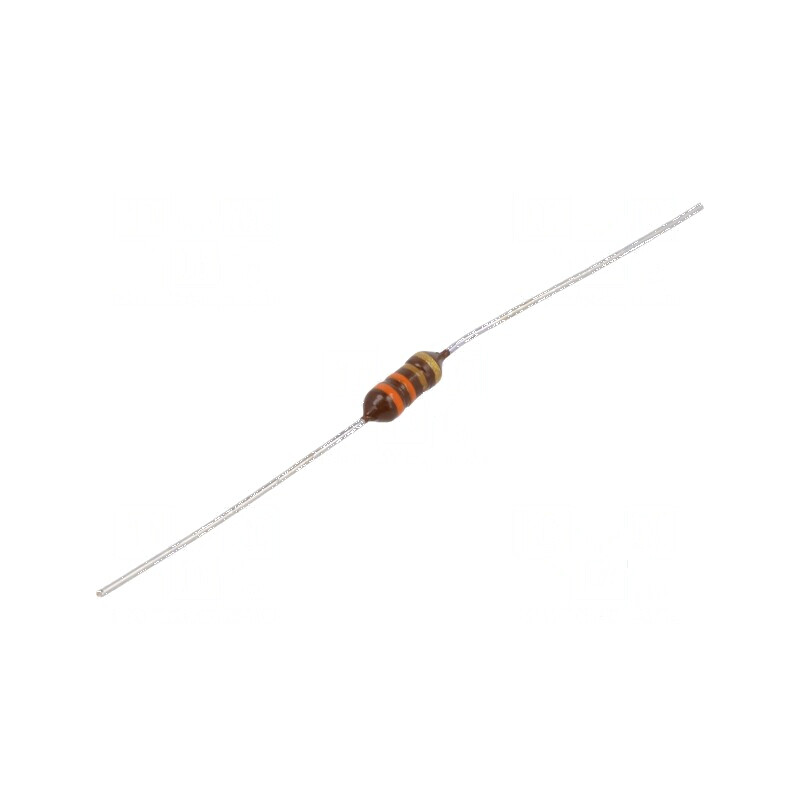 Inductor ferită THT 330uH 190mA 6,4Ω Ø4x9,2mm ±5% 2,7MHz | Electronic-mag.ro | Componente Electronice