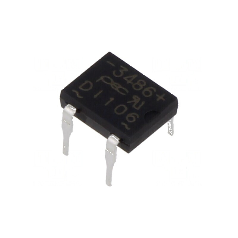 Punte redresoare monofazată Urmax 600V 1A 30A DIP4 | Electronic-mag.ro | Componente Electronice