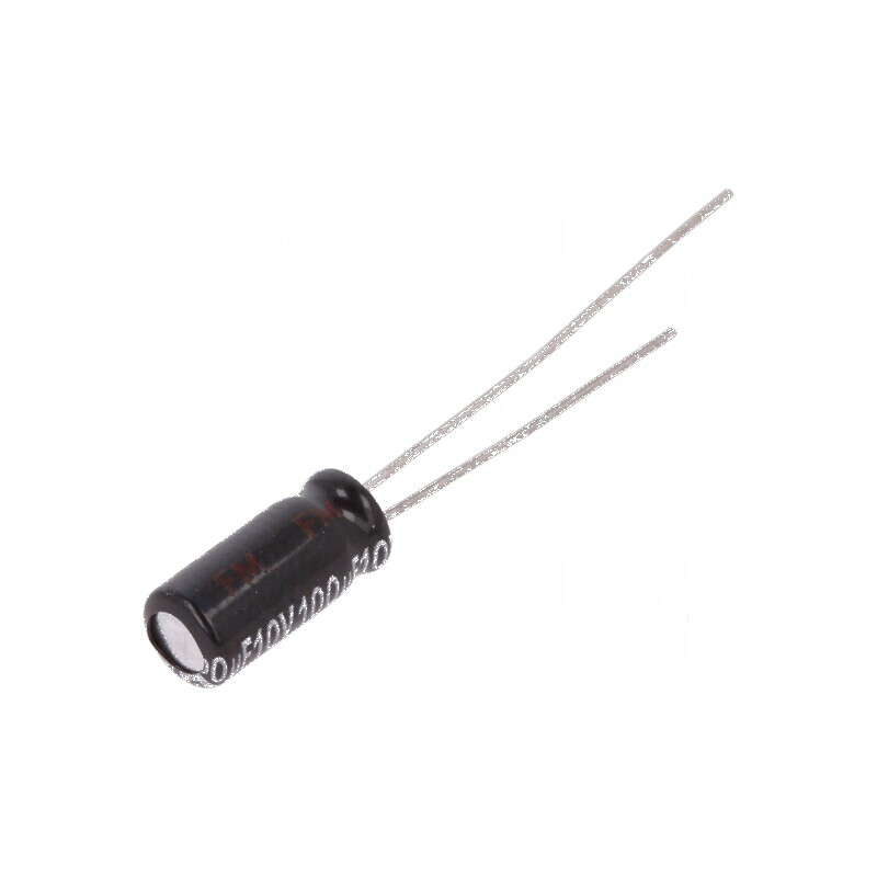 Condensator electrolitic THT 100uF 10VDC Ø5x11mm 2mm Raster | Electronic-mag.ro | Componente Electronice