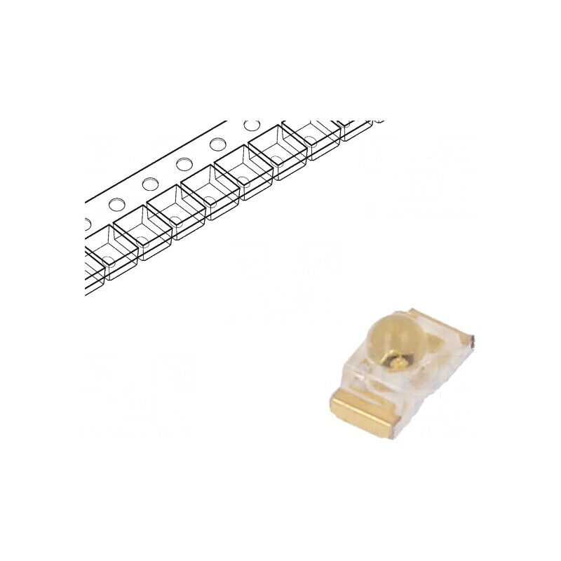 LED SMD 0603 portocalie 400-700mcd 20mA | Electronic-mag.ro | Componente Electronice