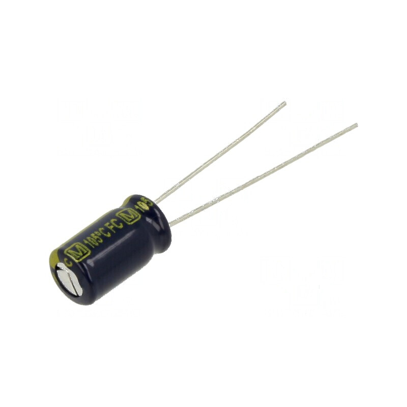 Condensator electrolitic low ESR THT 120uF 16V 6,3x11,2mm | Electronic-mag.ro | Componente Electronice