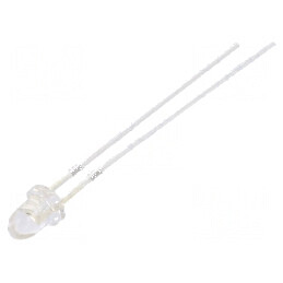 LED 3mm Albastru 8400-10000mcd 15° Convex | Electronic-mag.ro | Componente Electronice