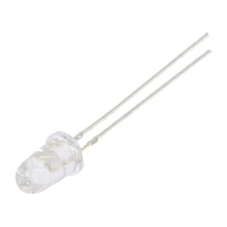 LED 5mm Albastru 25000-30000mcd 8° Convex | Electronic-mag.ro | Componente Electronice