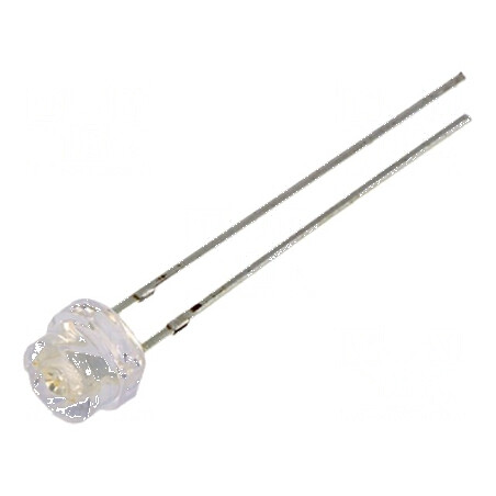 LED 4,8mm albastru 100° convex, Nr. term: 2 | Electronic-mag.ro | Componente Electronice