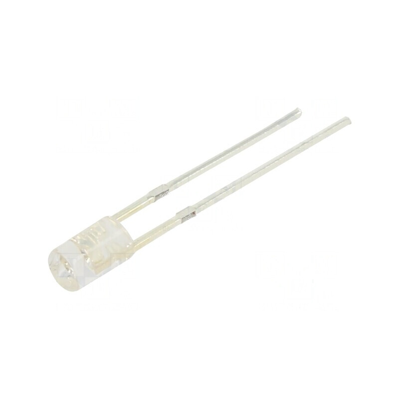 LED 3mm verde 450-600mcd 100° plat nr. term: 2 | Electronic-mag.ro | Componente Electronice