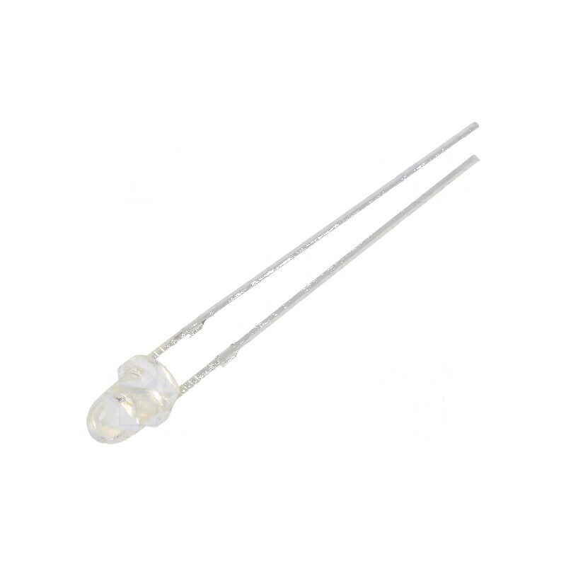 LED 3mm verde 36000-43000mcd 15° convex | Electronic-mag.ro | Componente Electronice