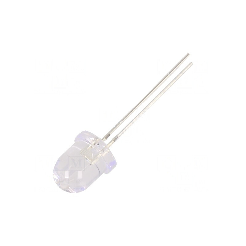 LED roșie 7,8mm 4200mcd 30° convex | Electronic-mag.ro | Componente Electronice
