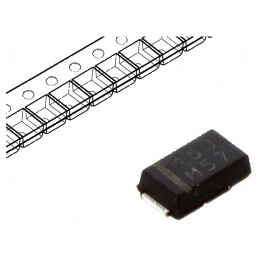 Diodă redresoare SMD 600V 1,5A DO220AA SMP Ufmax 0,868V | Electronic-mag.ro | Componente Electronice