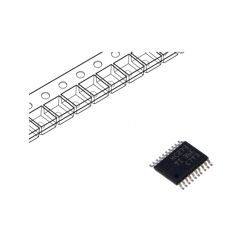 Flip-Flop Digital D 8 Canale SMD TSSOP20 HC | Electronic-mag.ro | Componente Electronice Flip-Flop Digital D 8 Canale SMD TSSOP20 HC | Electronic-mag.ro | Componente Electronice