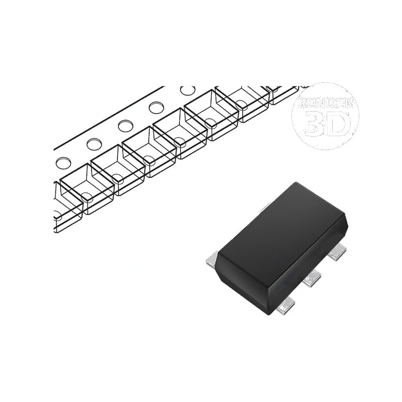 Buffer digital IC 1 Ch CMOS SMD SOT5X3 1,65÷5,5VDC 74LVC | Electronic-mag.ro | Componente Electronice