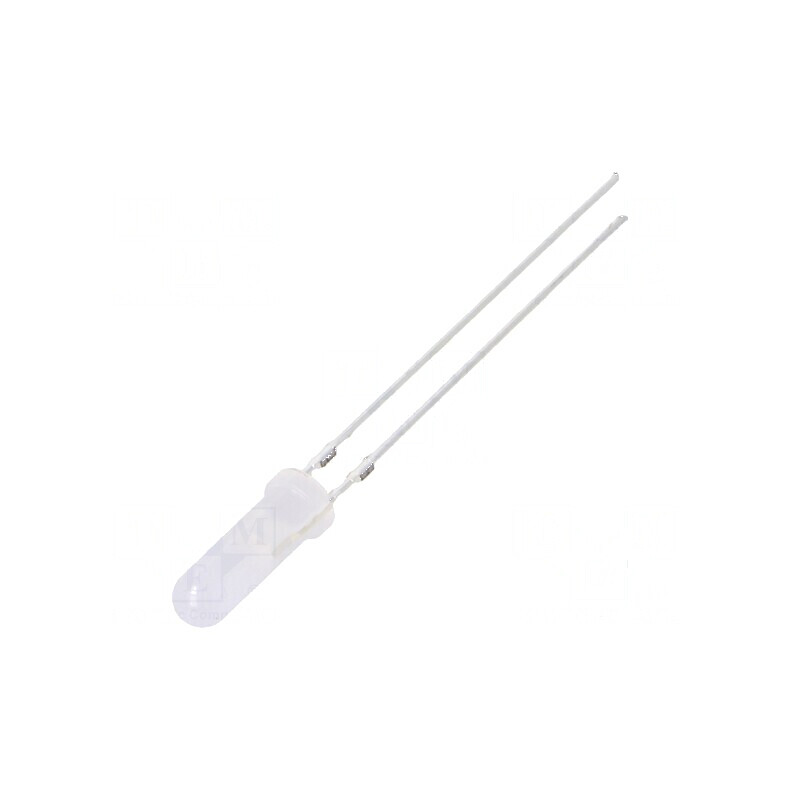 LED 3mm galben 100-150mcd 150° convex | Electronic-mag.ro | Componente Electronice
