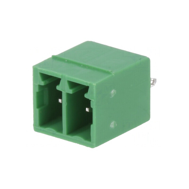 Regletă de conexiuni deconectabilă 3,5mm cu 2 socluri dreptunghiulare | Electronic-mag.ro | Componente Electronice