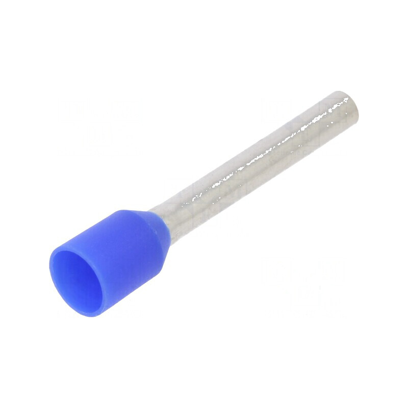 Vârf tub de capăt izolată 2,5mm² 18mm cositorit crimpat | Electronic-mag.ro | Componente Electronice