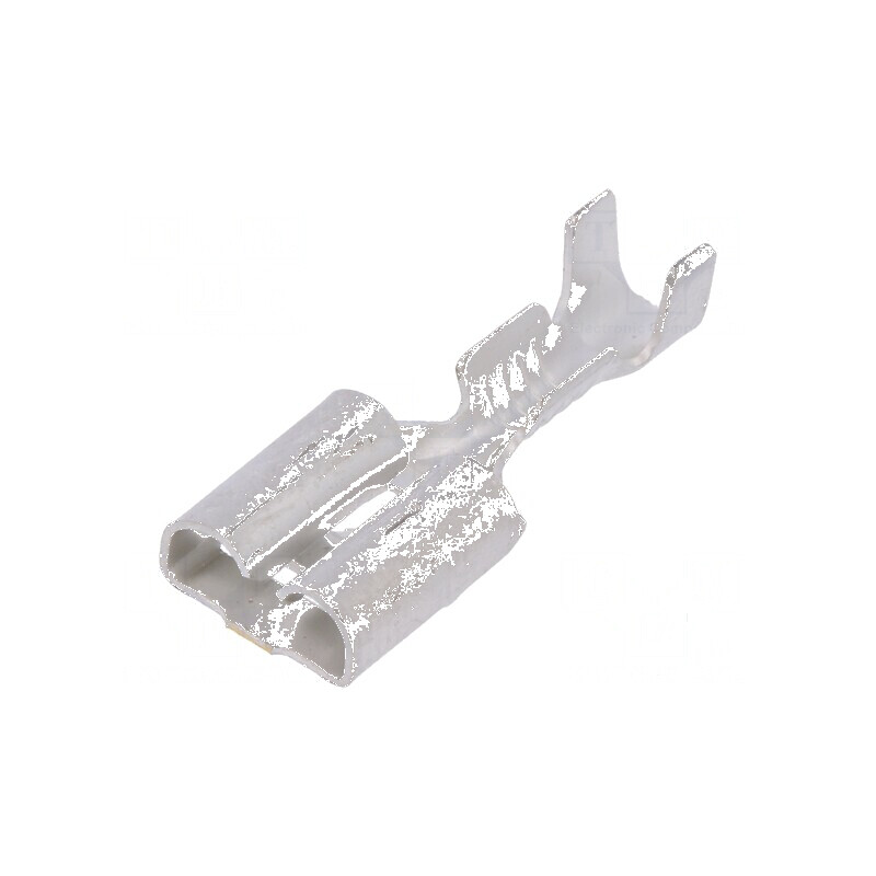 Terminal plat 6,3mm mamă pentru cablu 0,3÷0,9mm2 | Electronic-mag.ro | Componente Electronice