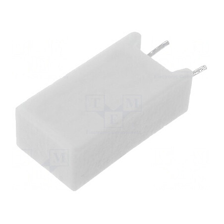 Rezistor bobinat cu ciment vertical 33Ω 5W ±5% THT | Electronic-mag.ro | Componente Electronice