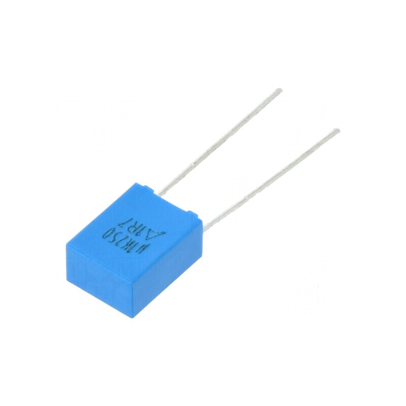 Condensator poliester 100nF 160VAC 250VDC 5mm ±10% THT | Electronic-mag.ro | Componente Electronice