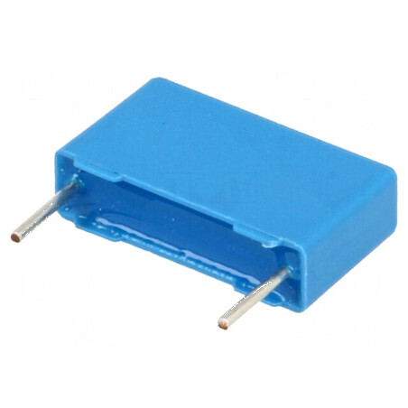 Condensator polipropilenă X2 100nF 5x10,5x18mm THT ±10% | Electronic-mag.ro | Componente Electronice