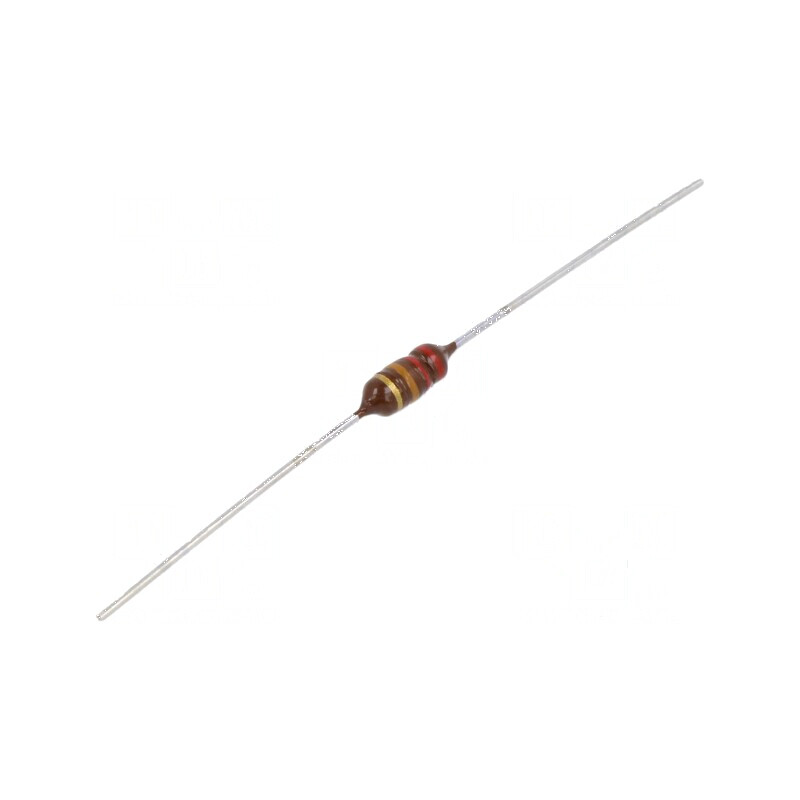 Inductor ferită THT 220uH 250mA 3,3Ω Ø4x9,2mm ±5% 3,7MHz | Electronic-mag.ro | Componente Electronice Inductor ferită THT 220uH 250mA 3,3Ω Ø4x9,2mm ±5% 3,7MHz | Electronic-mag.ro | Componente Electronice