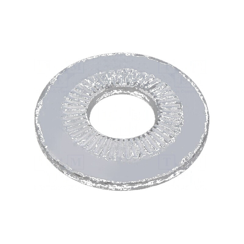 Şaibă dinţată M8 D22mm h2,7mm oţel elastic | Electronic-mag.ro | Componente Electronice
