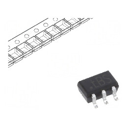Tranzistor PNP bipolar 65V 0,1A SC88 SOT363 TSSOP6 x2 | Electronic-mag.ro | Componente Electronice