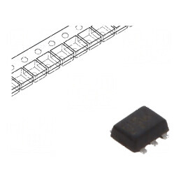 Tranzistor bipolar NPN/PNP BRT 50V 0,1A 0,5W SOT553 | Electronic-mag.ro | Componente Electronice