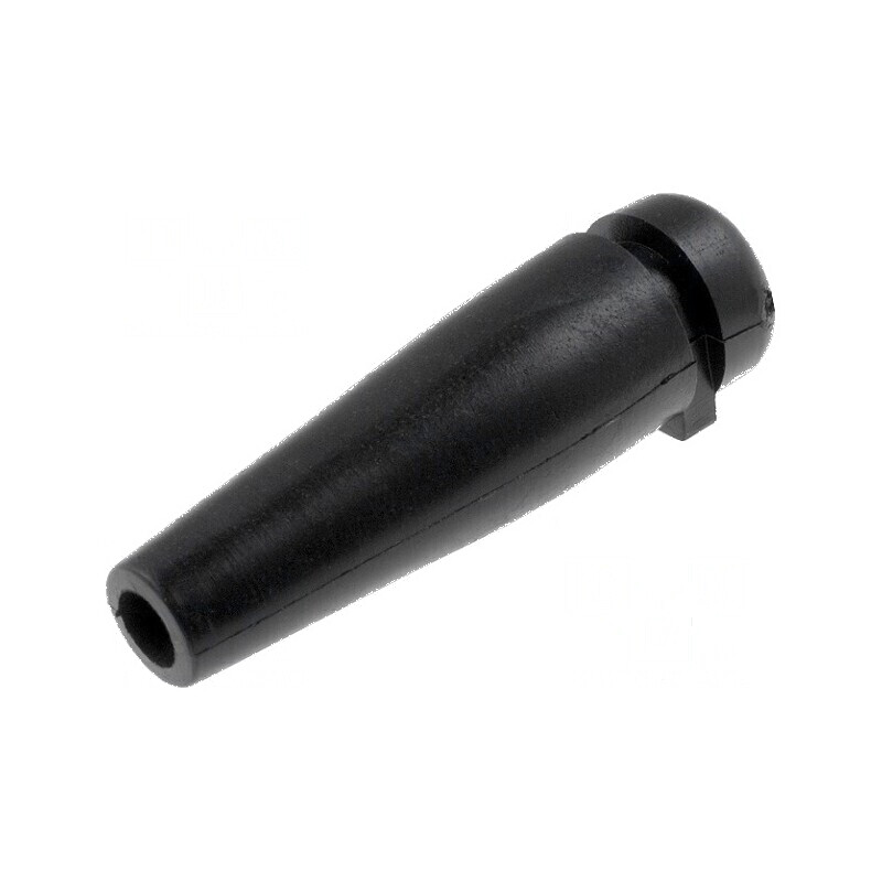 Manșon PVC negru 6,5mm x 3,5mm, lungime 32mm | Electronic-mag.ro | Componente Electronice