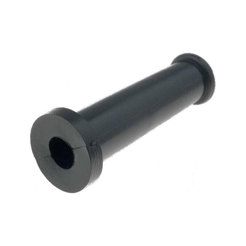 Manșon PVC negru 9mm x 5,3mm, lungime 35mm, temperatură -30÷60°C | Electronic-mag.ro | Componente Electronice