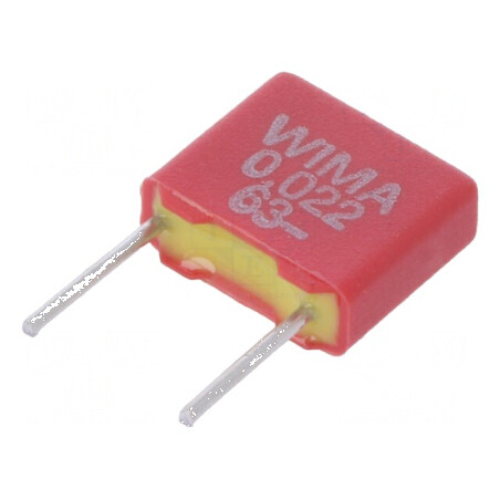 Condensator poliester 22nF 40VAC 63VDC 5mm ±10% -55÷110°C | Electronic-mag.ro | Componente Electronice