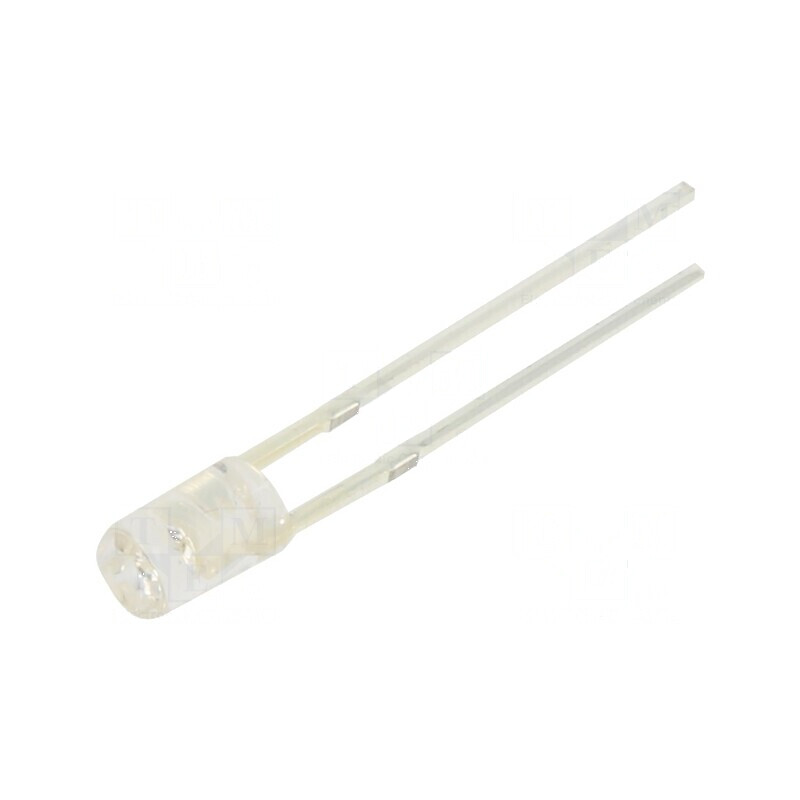 LED 3mm Albastru 180-250mcd 100° Plat | Electronic-mag.ro | Componente Electronice
