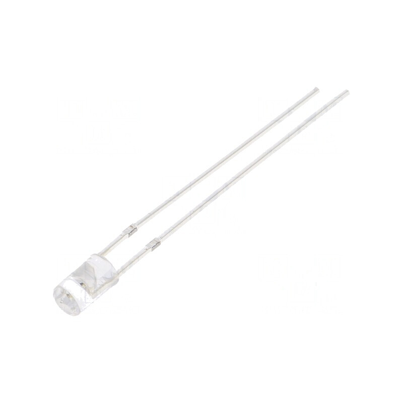 LED 3mm verde 1560-2180mcd 140° plat -30° până la 85°C | Electronic-mag.ro | Componente Electronice