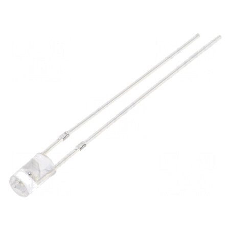 LED 3mm verde 1560-2180mcd 140° plat -30° până la 85°C | Electronic-mag.ro | Componente Electronice