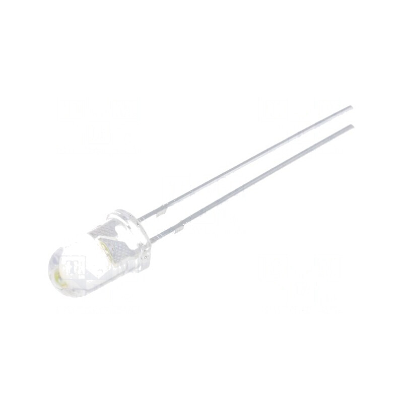 LED 5mm verde fluorescent 20000-22000mcd 15° 6,5-7lm | Electronic-mag.ro | Componente Electronice