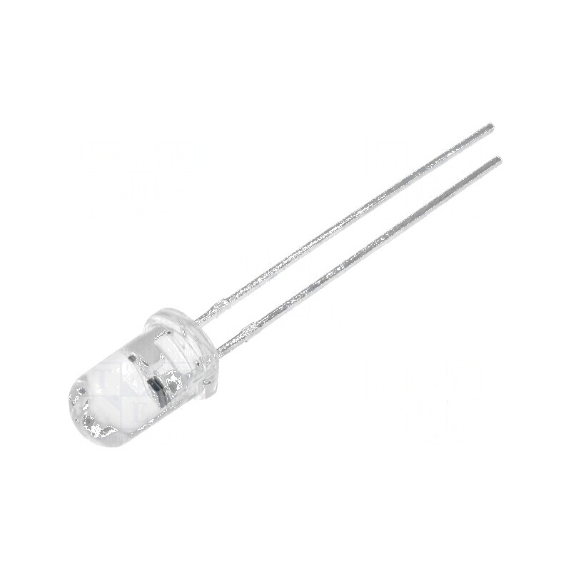 LED 5mm violet 15° convex 5÷5,4lm | Electronic-mag.ro | Componente Electronice