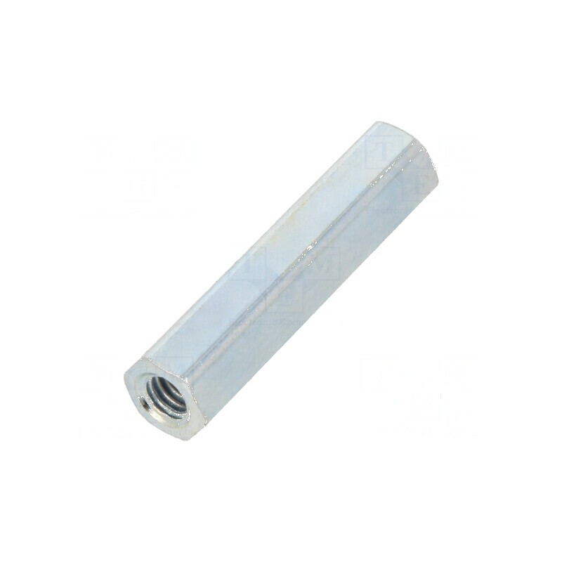 Piuliță distanțieră filetată 18mm M2.5 hexagonală | Electronic-mag.ro | Componente Electronice