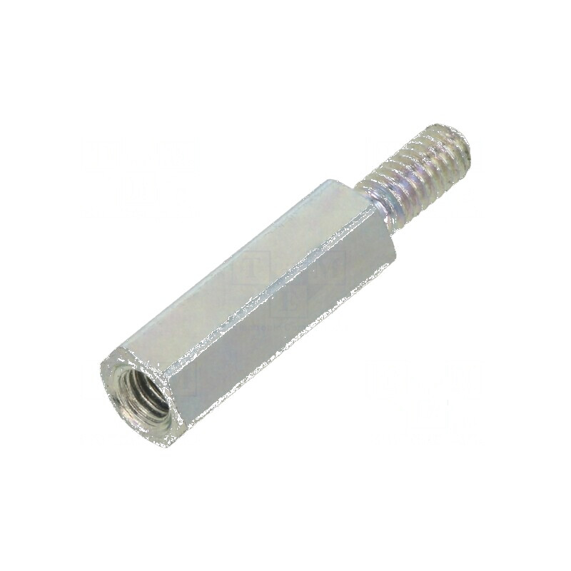 Piuliță distanțieră filet M2,5 12mm hexagonală | Electronic-mag.ro | Componente Electronice