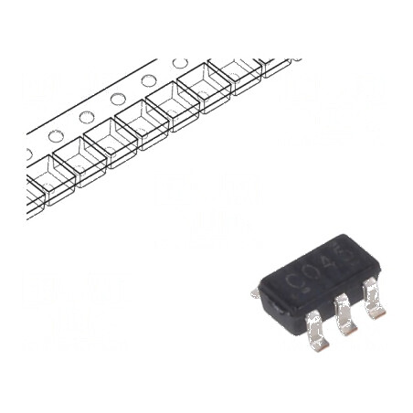 IC digital NOT, 2 canale, CMOS, SMD SOT23-6, 1,65÷5,5VDC, -40÷125°C | Electronic-mag.ro | Componente Electronice