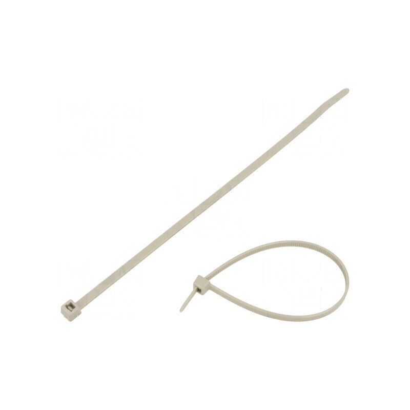 Colier de strângere poliamidă 210mm 4,7mm gri 355N T80R | Electronic-mag.ro | Componente Electronice