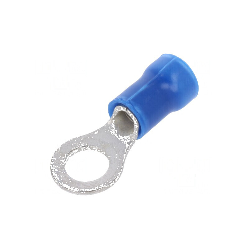 Vârf inelar M5 Ø 5,2mm pentru cablu izolată 1,25-2mm2 | Electronic-mag.ro | Componente Electronice